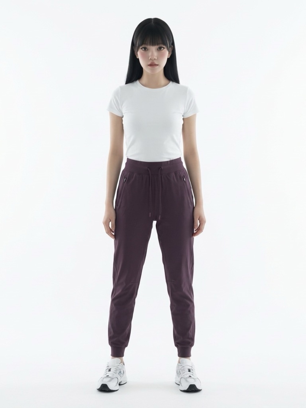 lululemon athletica Plum Purple Track Joggers